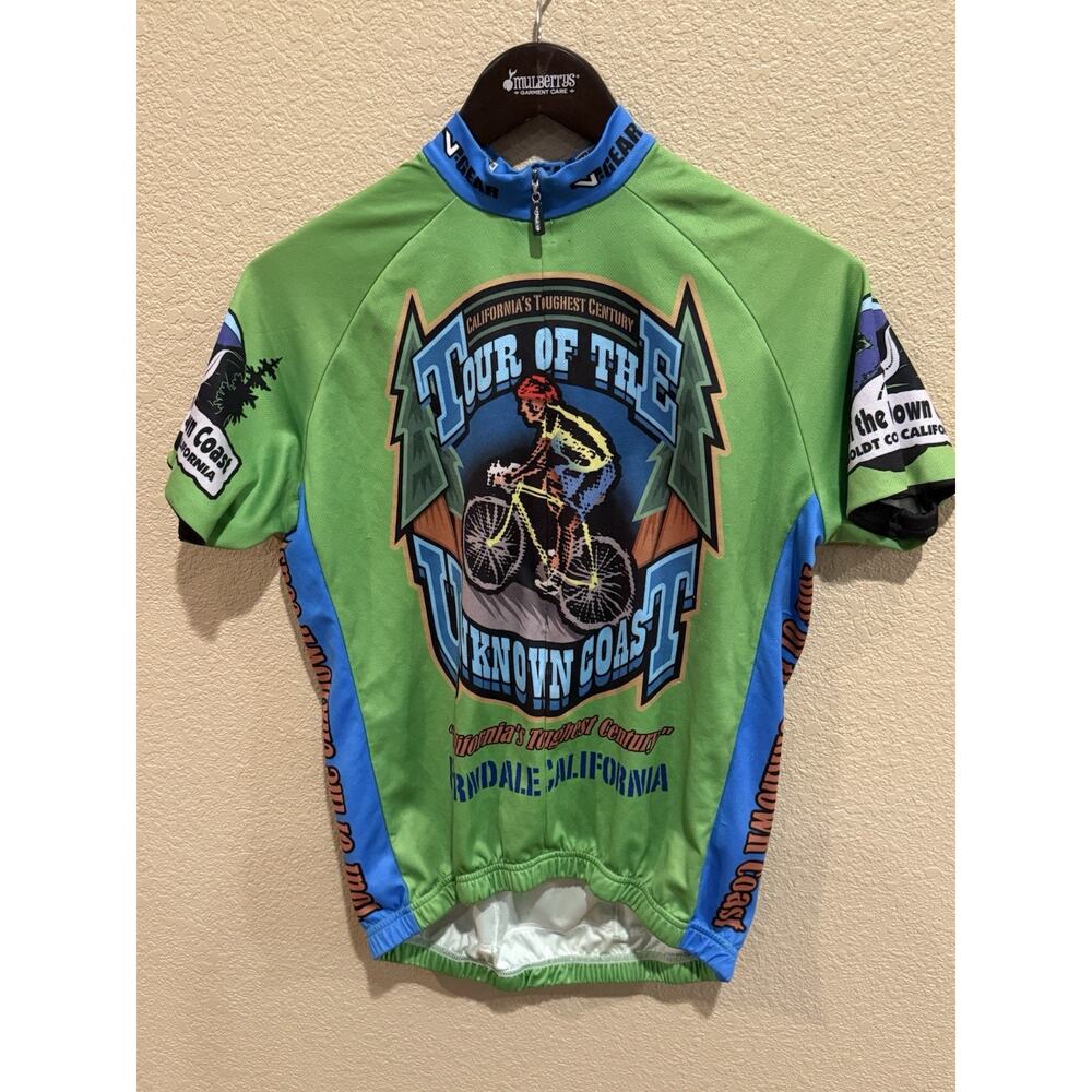 Tour Of The Unknown Coast Ferndale CA BIKING Shirt Unisex Adults Size Men’s Med